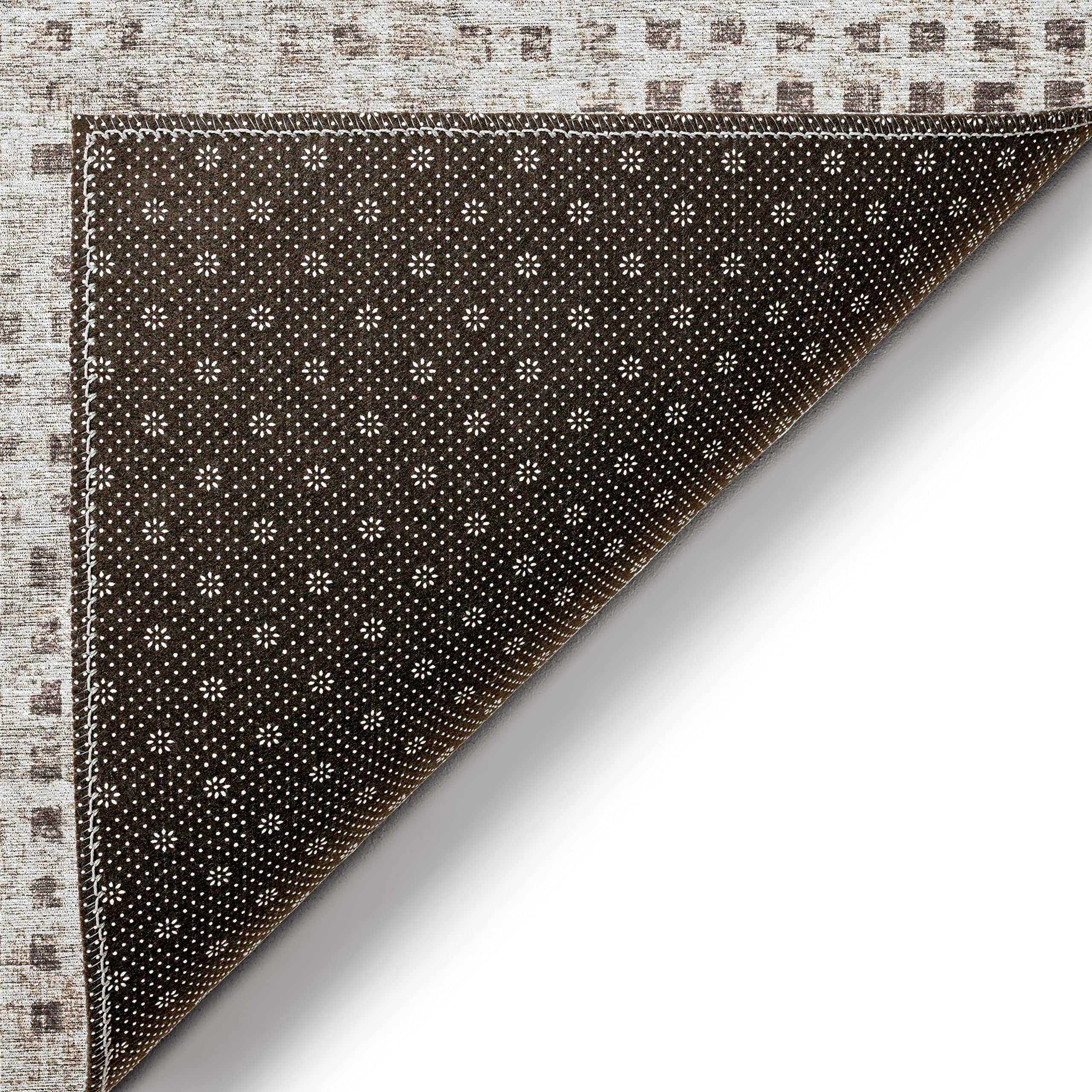 Addison Rugs Eleanor AER31 Beige 10' x 14' Indoor/Outdoor Area Rug - Machine Washable, Non-Shedding, Easy Clean - Perfect for Bedroom, Living Room, Dining Room, Kitchen & Patio - Durable & Stylish Home Decor for All Seasons