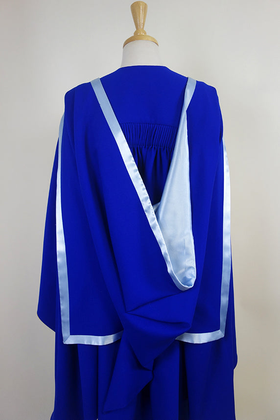 University of Canberra PhD Graduation Gown Set - Official Academic Regalia with Gown, Hood & Cap for Doctoral Ceremonies - Perfect for Graduation, Commencement & Academic Events