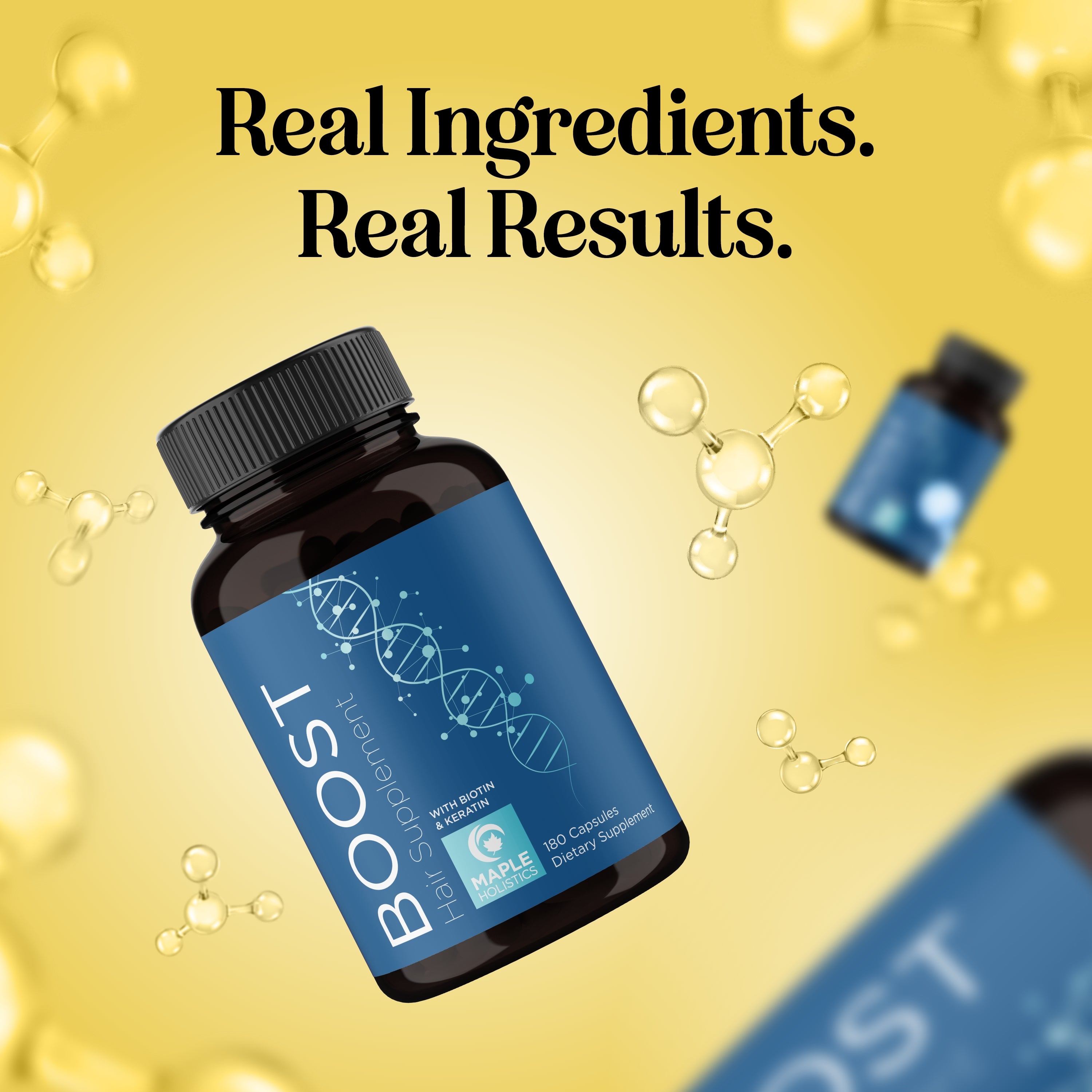 Premium Biotin Supplement for Hair Growth & Skin Health - 5000mcg Vegan Capsules for Stronger Nails & Thicker Hair - Daily Beauty & Wellness Support for Men & Women - Perfect for Hair Care Routine & Healthy Lifestyle