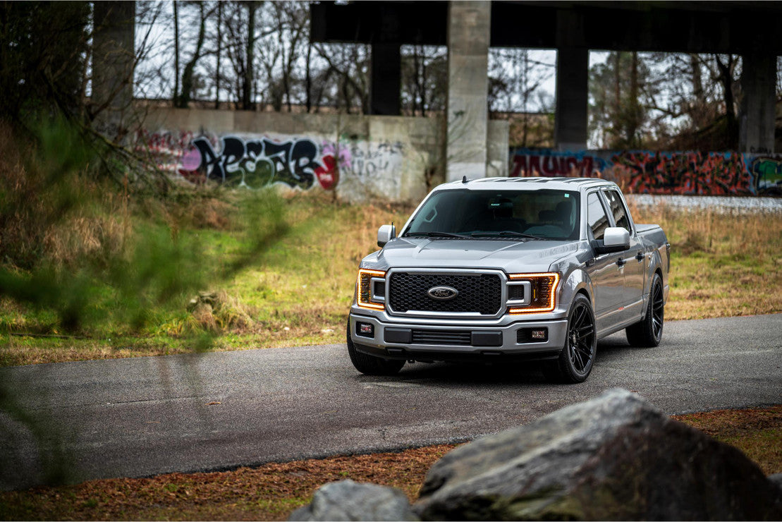 FORD F-150 (2018-2020) XB LED Headlights with Amber DRL - High Performance Replacement Headlights for Off-Road & Night Driving