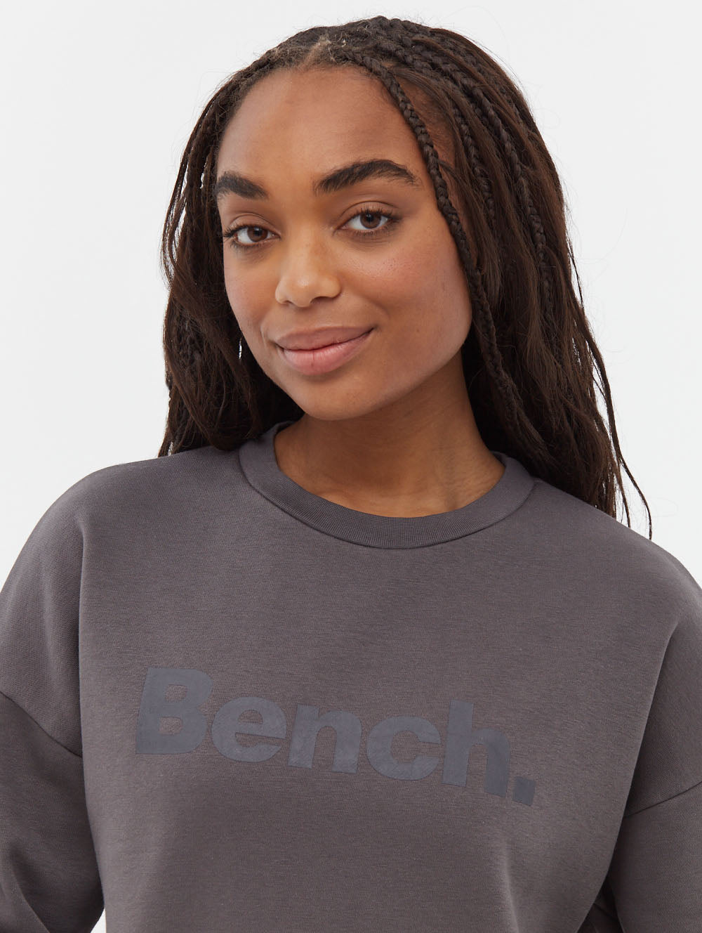 Rilo Tonal Logo Crew Neck Sweatshirt for Men & Women - Soft Cotton Pullover Hoodie - Casual Streetwear for Everyday Comfort & Style