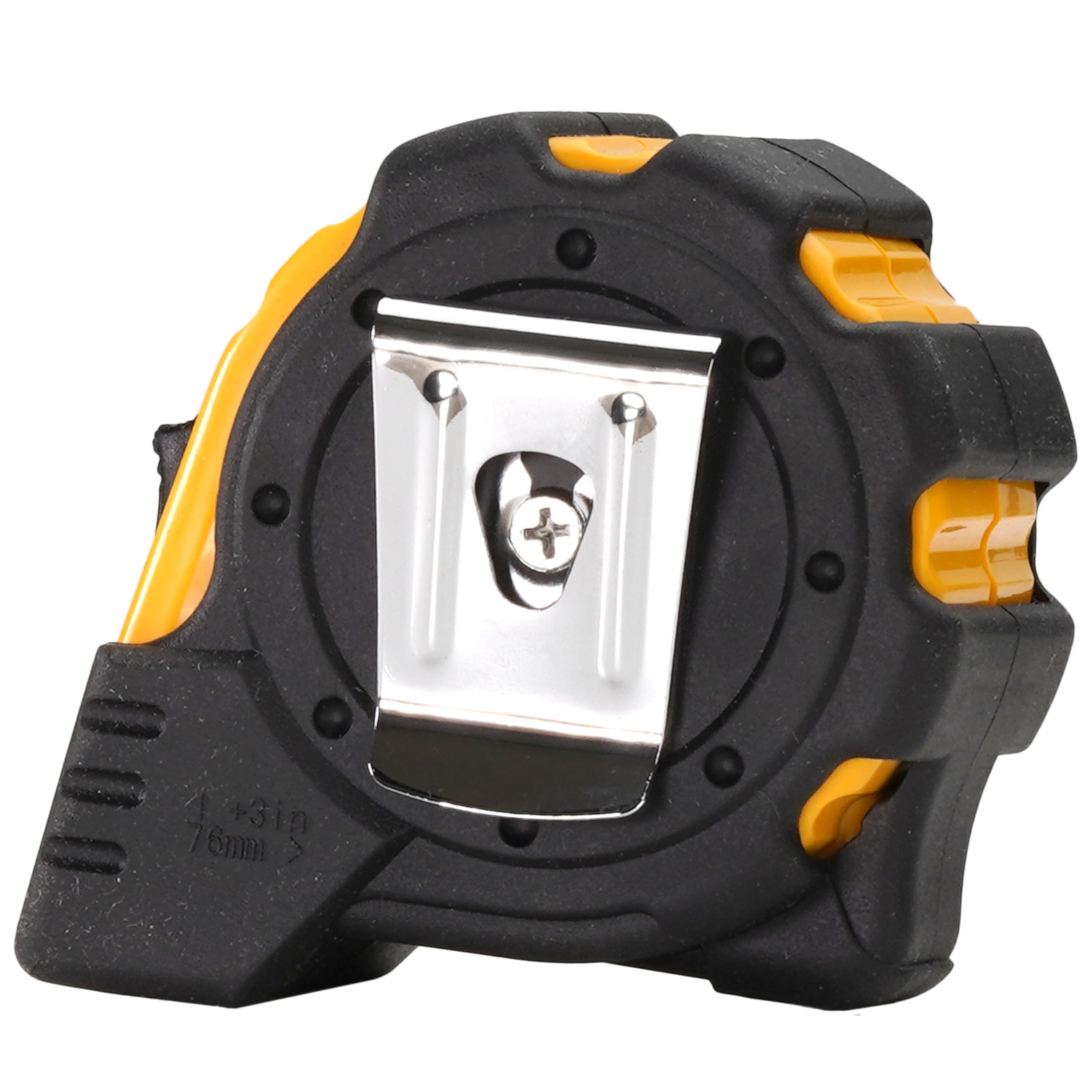 KOMELON 16ft Magnetic Tape Measure with MagGrip Hook & Shock-Absorbing Rubber - Heavy Duty Measuring Tool for Construction, Carpentry, DIY Projects