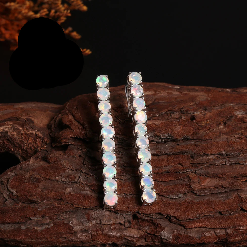 Exquisite Opal Earrings for Women – Elegant Goddess Jewelry for Parties, Weddings & Special Occasions