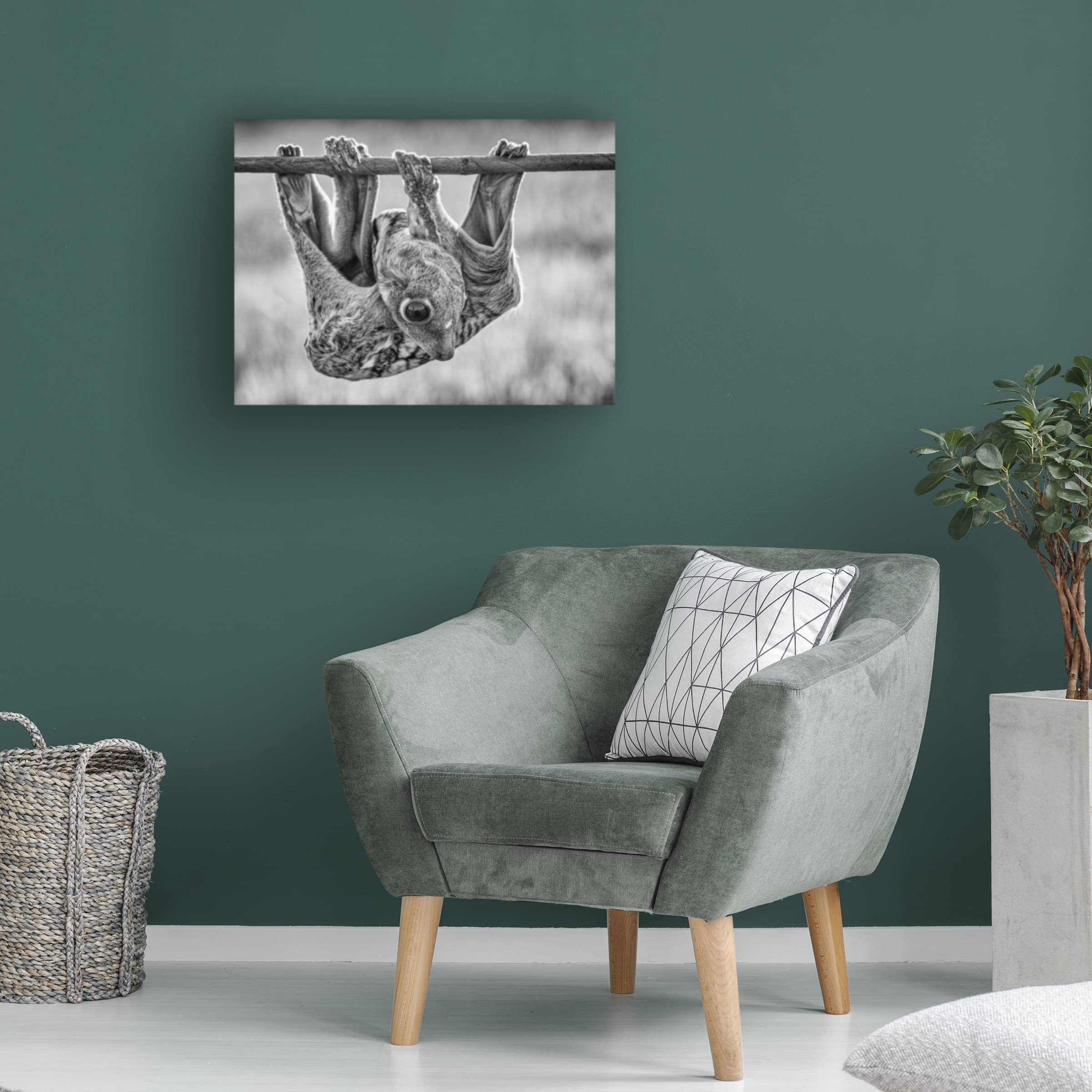Trademark Fine Art 'PW' Canvas Art by Hendy Lie - Stunning Hand-Painted Wall Decor for Living Room, Bedroom & Office | Premium Gallery-Wrapped Canvas Print