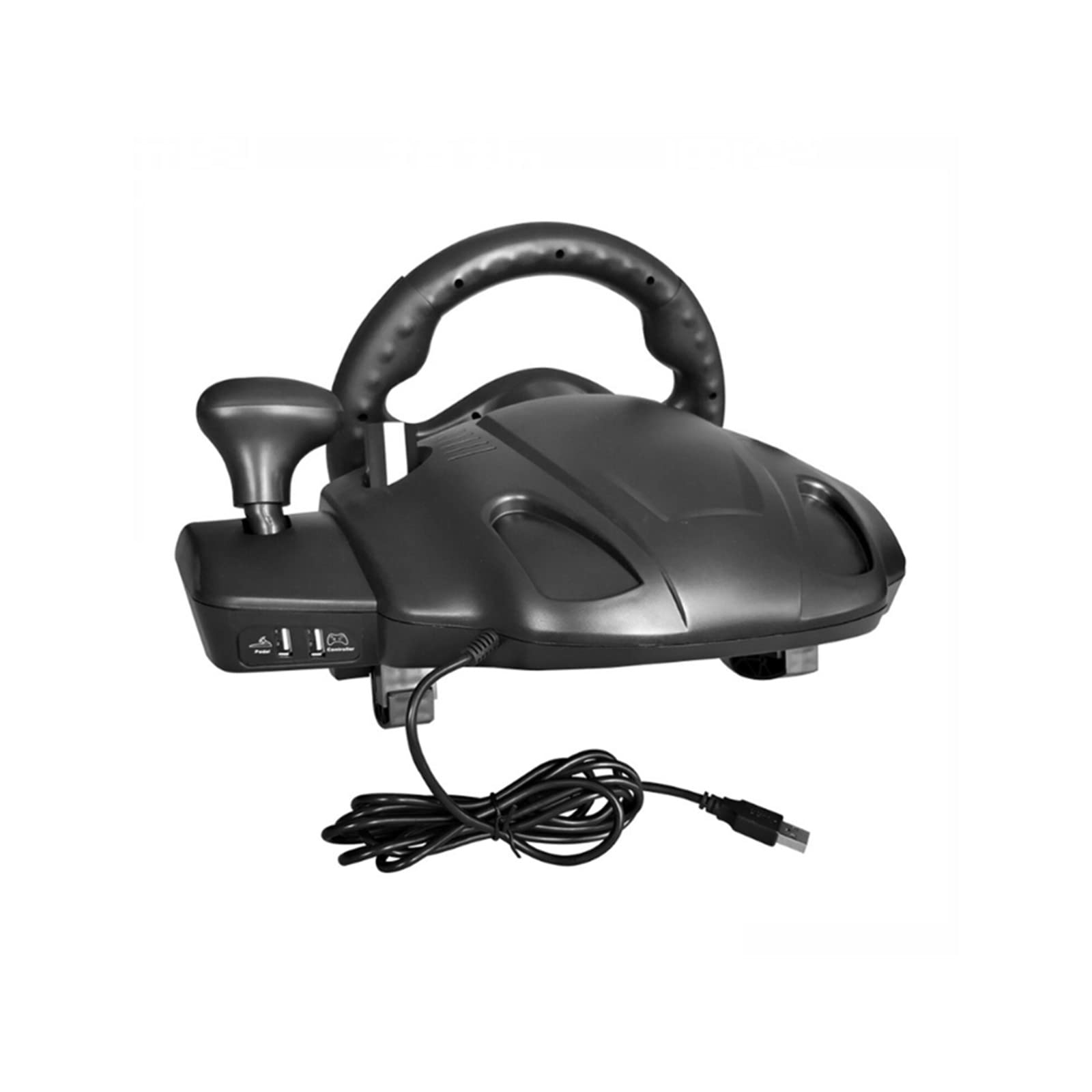 HXHN Gaming Steering Wheel with Pedals & Shifter - Compatible with Xbox 360, PS4, PC - Realistic Racing Wheel for Simulation Games (Perfect for Forza, Gran Turismo & F1 Racing)