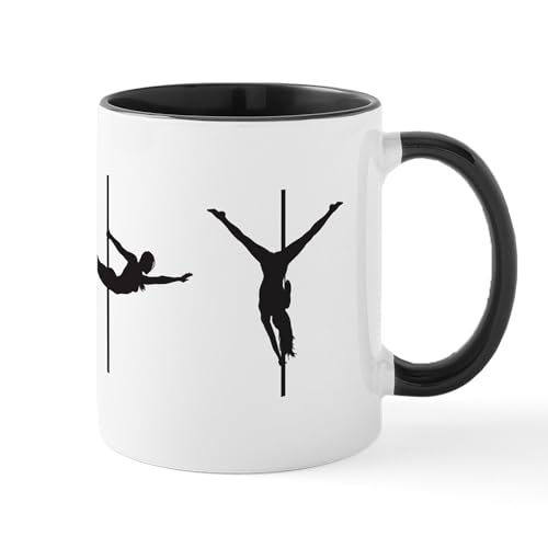 White/Black Inside - Pole Dance Mug