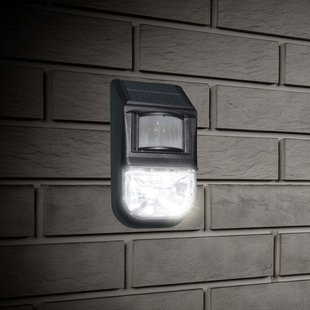Solar Powered Motion Sensor Light - Outdoor Security Light with Rechargeable Battery & Auto Motion Detection - Perfect for Driveway, Garden, and Patio Lighting