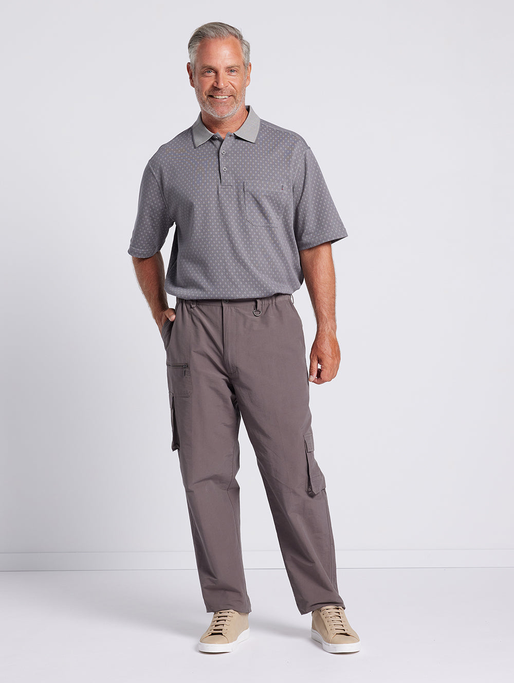 Woodbury Cargo Pants for Men - Durable Tactical Work Pants with Multiple Pockets | Perfect for Outdoor Hiking, Construction Work & Casual Wear