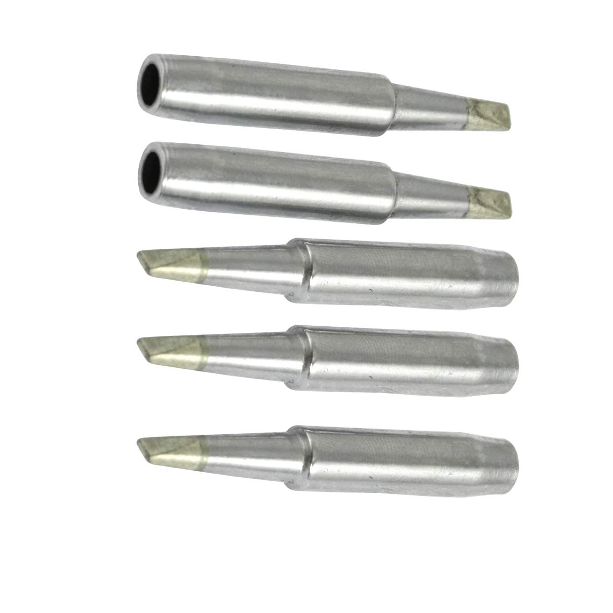 5 Pcs Welding Accessories - 3mm Chisel Tip Replacement for Soldering Iron (900M-T-3.2D) - Ideal for DIY Electronics Repair, Jewelry Making & Metal Crafting
