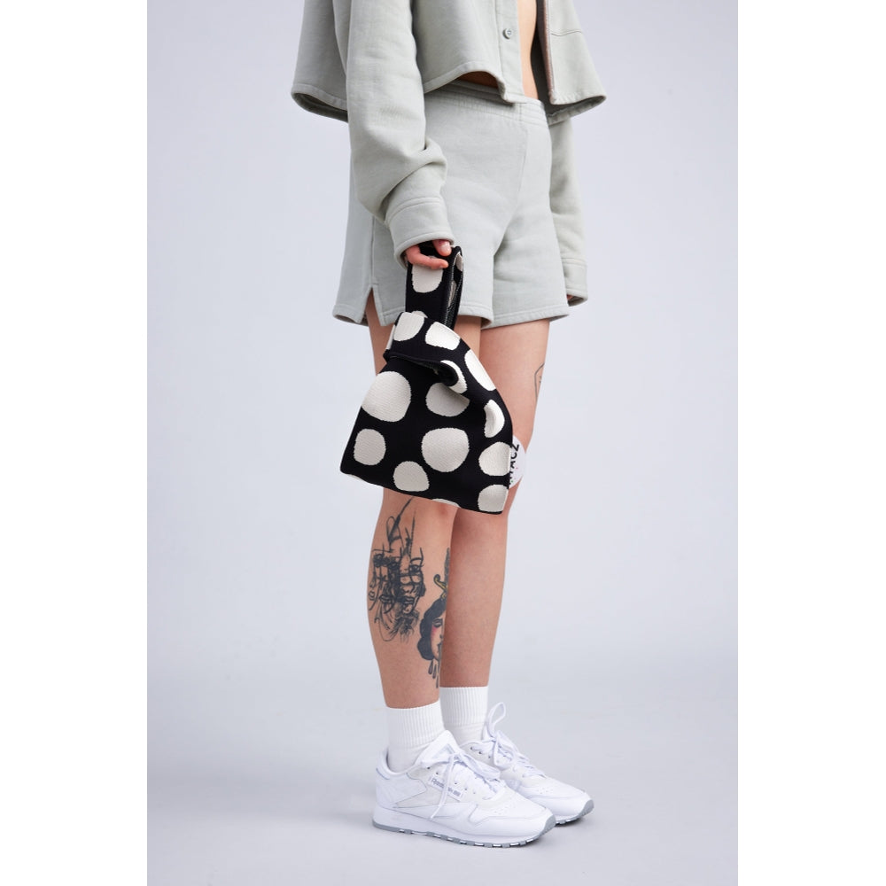 ATACZ BAZZER BAG - Stylish Polka Dot Crossbody Purse for Women, Fashionable Handbag with Adjustable Strap, Perfect for Daily Use, Travel, and Shopping
