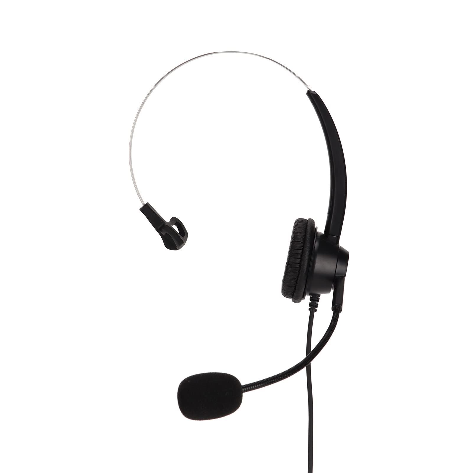 H360 RJ9 Telephone Headset - Professional Single Ear Call Center Headset with Noise Canceling Microphone for Customer Service & Office Use | Ideal for Call Centers, Reception Desks, and Remote Work