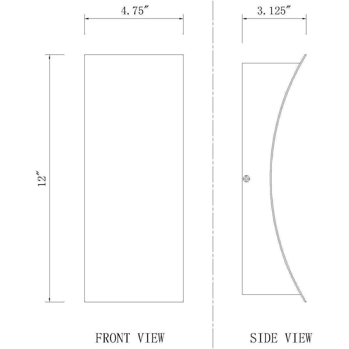 Z-Lite 2 Light Outdoor Wall Sconce 582S-BK-LED - Black LED Wall Light Fixture for Porch, Patio & Exterior Home Lighting