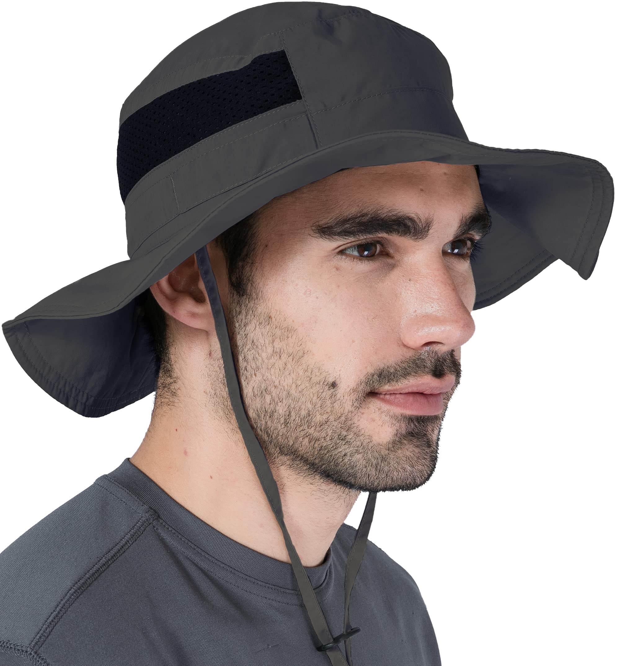 Fishing Hat for Men & Women - Outdoor Boonie Hat for Camping & Beach