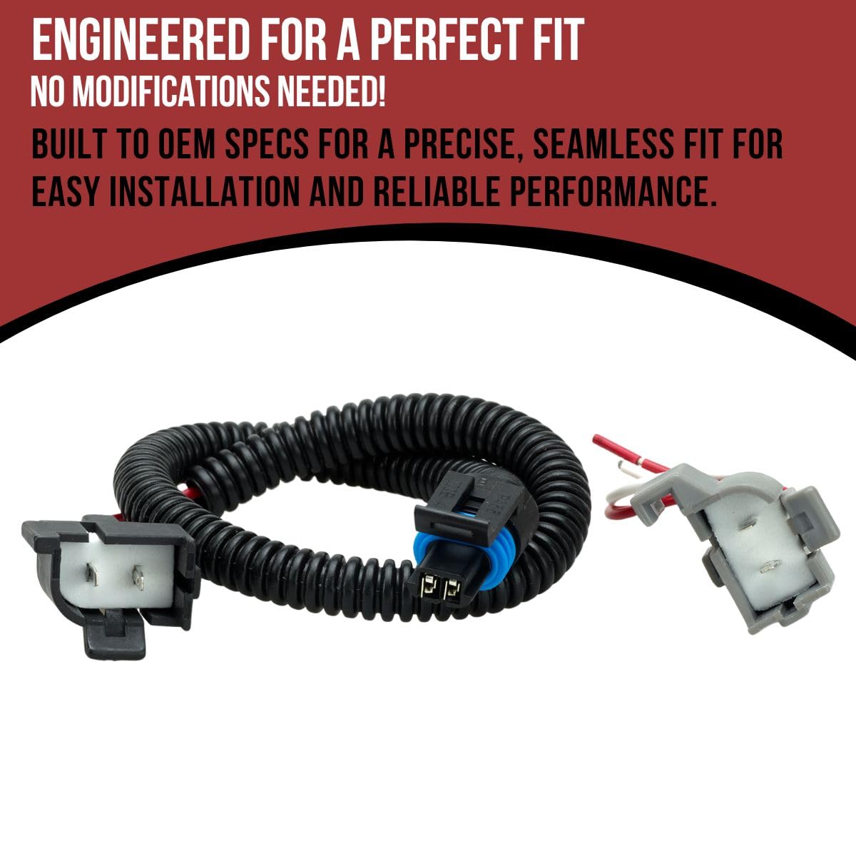 Mercruiser 3.0L 4.3L 5.0L 5.7L 350 Ignition Coil Harness Distributor Coil Pigtail - Replacement Marine Engine Parts for Boats & Watercraft