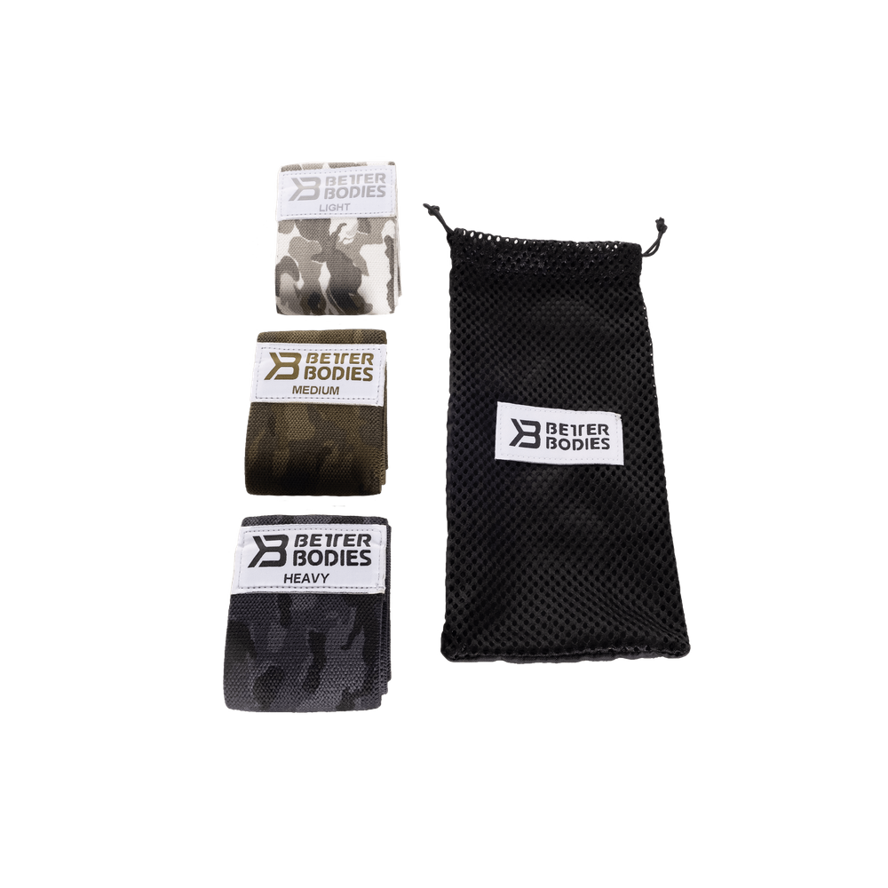 Better Bodies Glute Force 3 Pack - Premium Resistance Bands for Glute & Leg Workouts - Home Gym, Yoga, Fitness Training & Physical Therapy