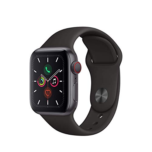 Stainless Steel Case & Black Sport Band