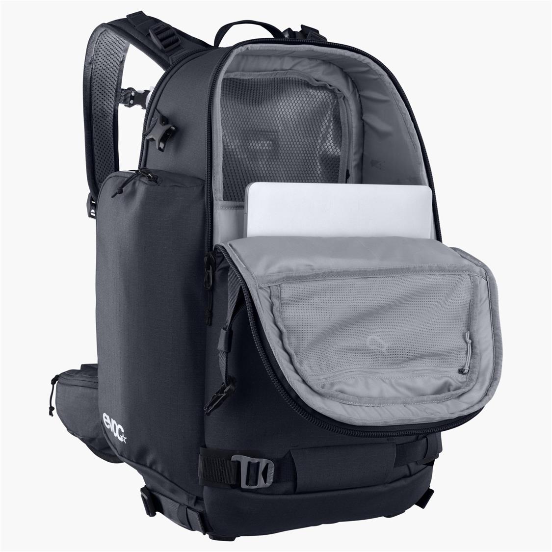 Evoc CP 26 Professional Camera Backpack (SS25) - Waterproof DSLR Bag for Photographers - Perfect for Travel, Hiking & Outdoor Photography Gear Protection