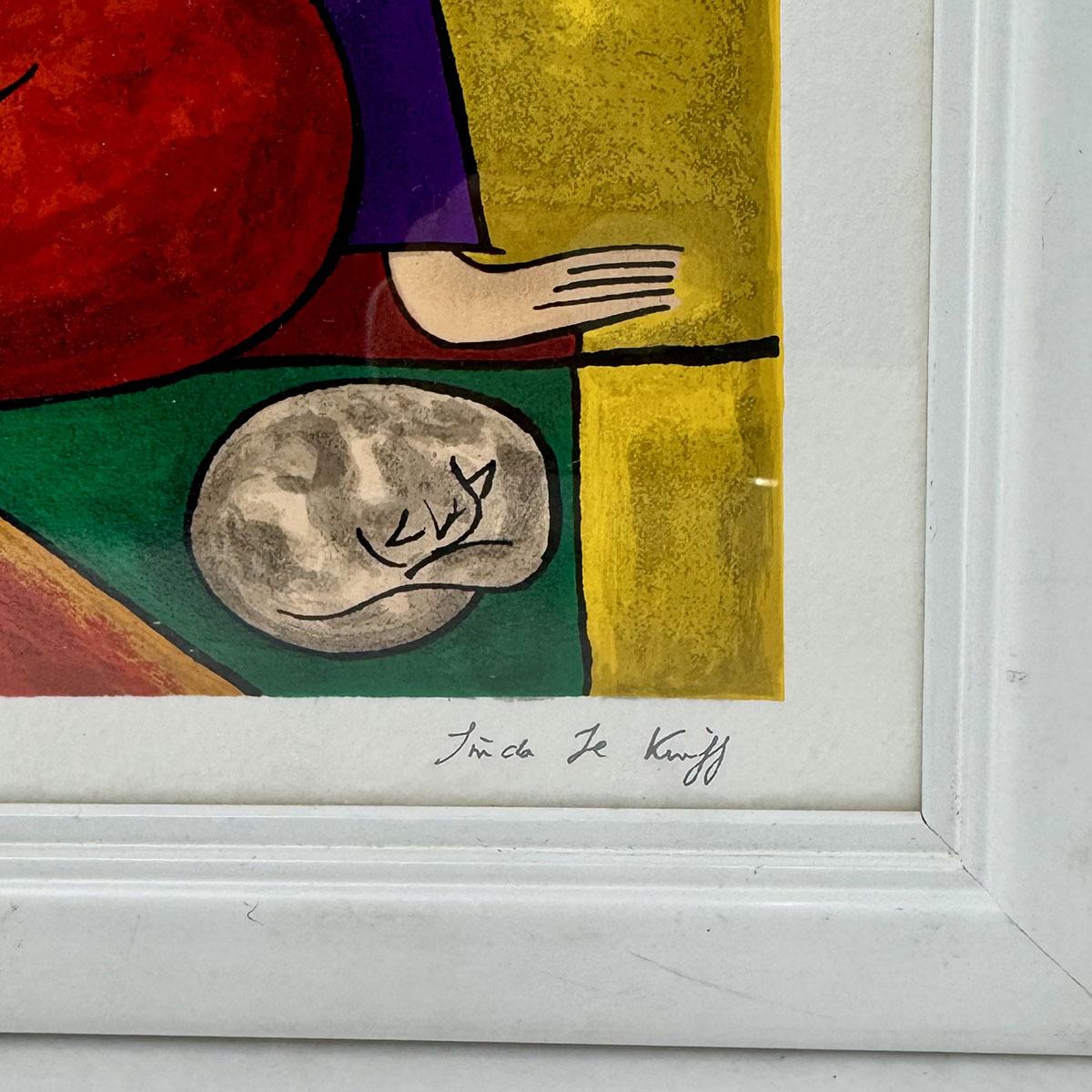 Original Constance Serigraph Signed 1998 - Limited Edition Art Print for Home Decor & Art Collectors - Perfect for Living Room, Office & Gallery Display