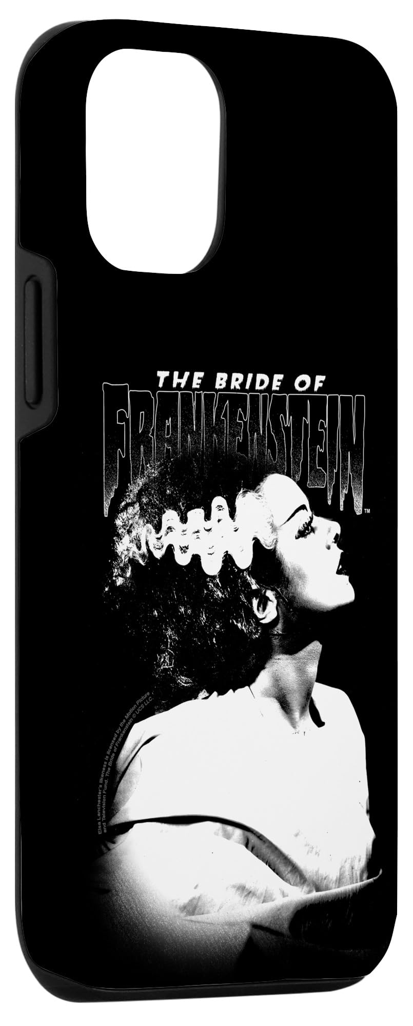 Universal Monsters The Bride of Frankenstein iPhone 12/12 Pro Case - Horror Movie Inspired Phone Cover for Apple iPhone 12 & 12 Pro - Perfect for Halloween, Horror Fans & Movie Lovers
