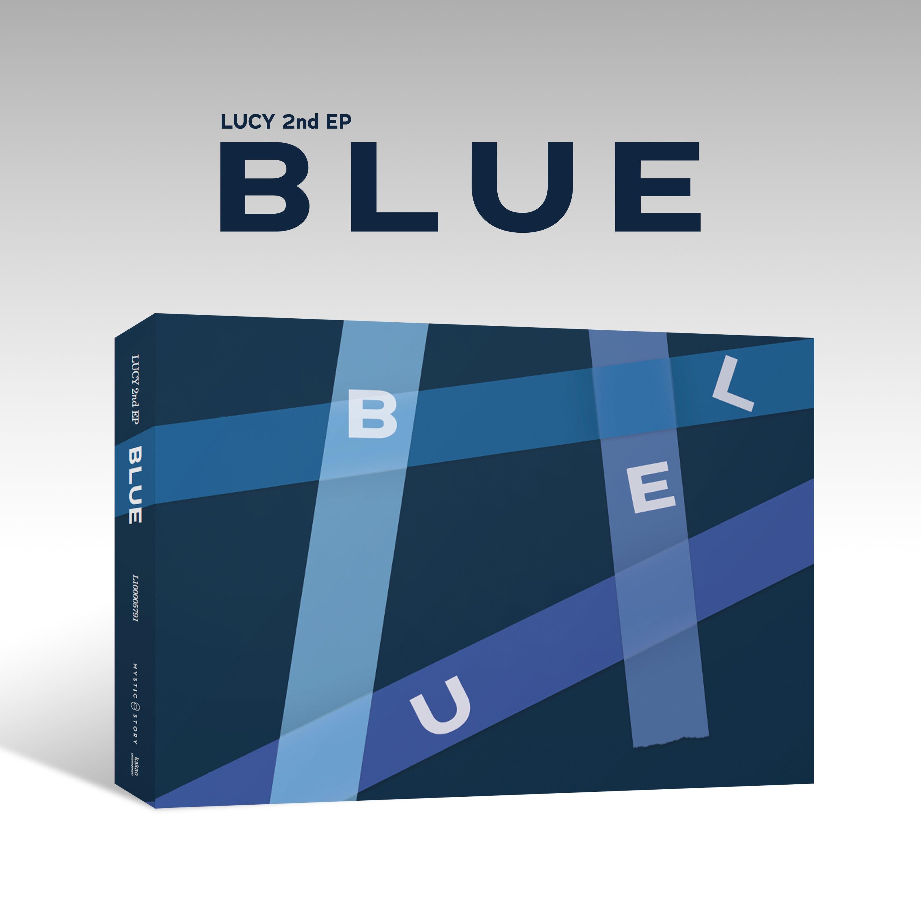 LUCY 2ND EP ALBUM 'BLUE' - K-Pop Music CD | Korean Indie Band | Limited Edition | Perfect for K-Pop Collectors & Music Lovers | Great Gift for Birthdays & Special Occasions
