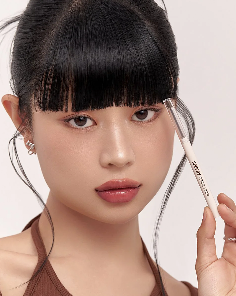 Peripera Speedy Pencil Liner - Waterproof & Long-Lasting Eyeliner for Precise Eye Makeup - Perfect for Everyday Wear, Party Looks & Professional Makeup Artists