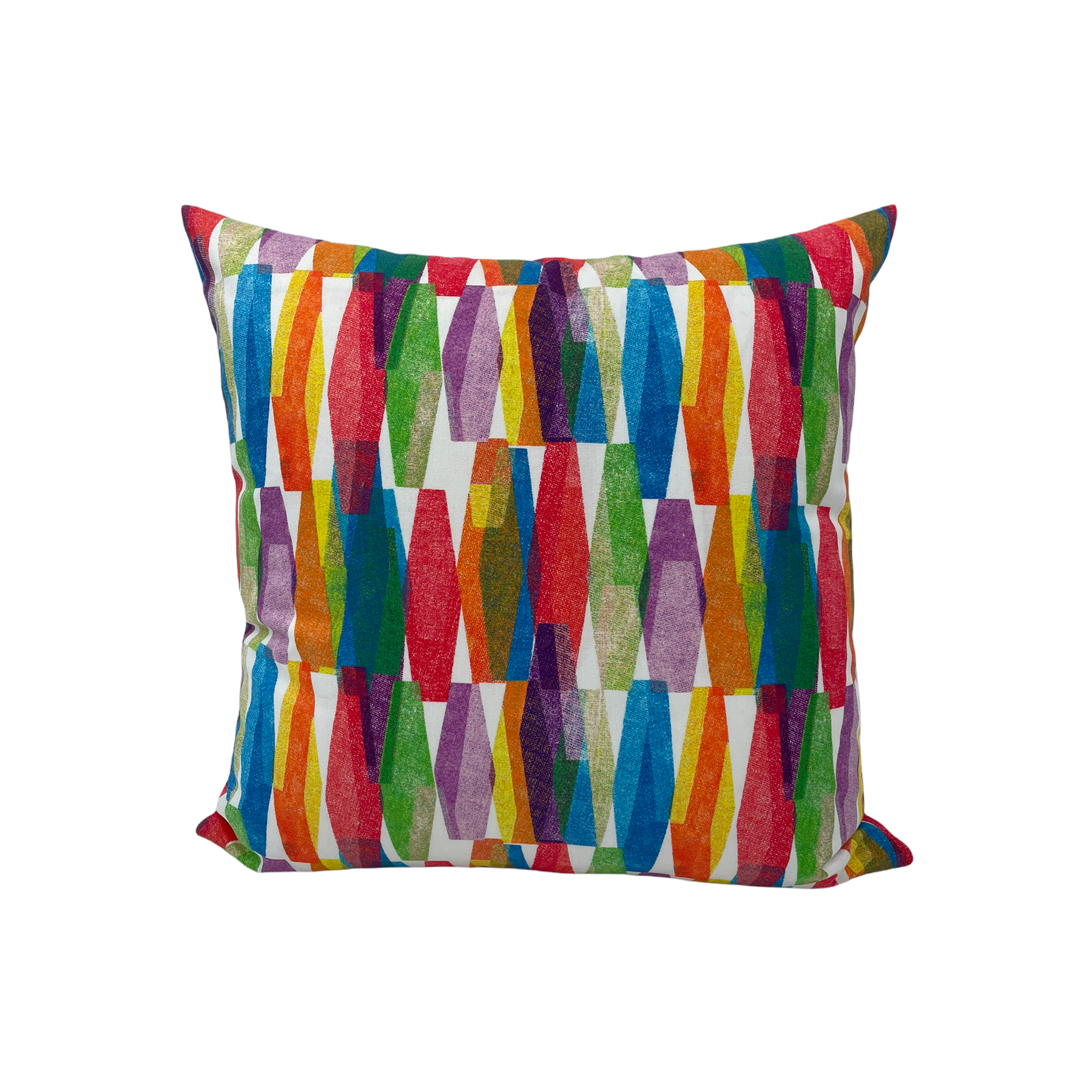 17x17 White Lava Lamp Throw Pillow - Soft Decorative Cushion for Living Room, Bedroom & Dorm Decor
