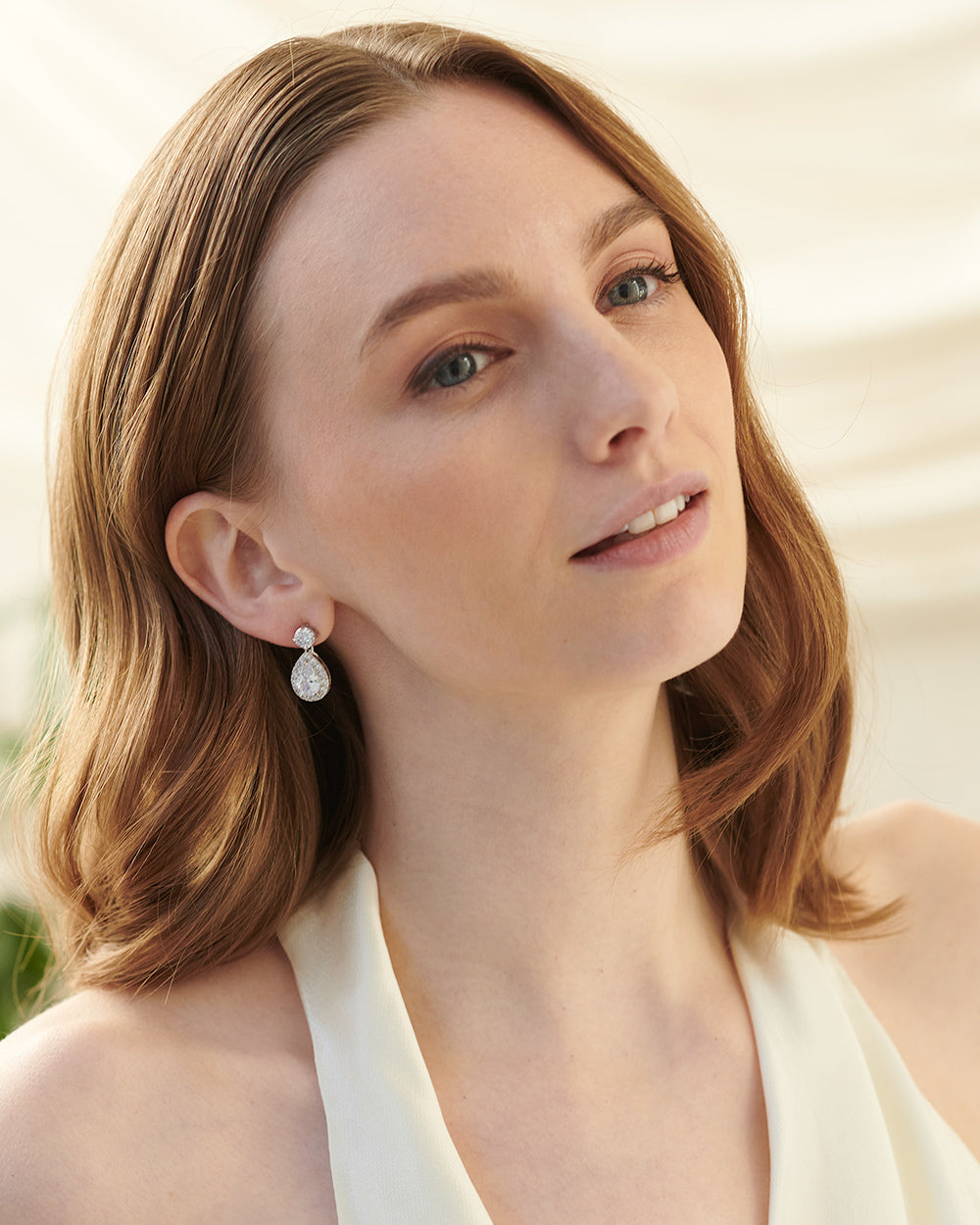 Kinsley CZ Stud Earrings for Women - Sparkling Cubic Zirconia Jewelry - Perfect for Parties, Weddings & Everyday Wear