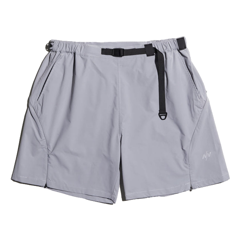 Nine Point Nine Tributary Breathe Shorts - Lightweight & Breathable Running Shorts for Men & Women - Perfect for Gym, Jogging & Outdoor Activities - Grey