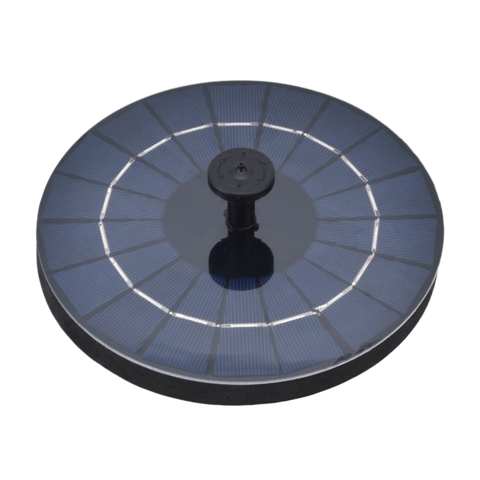 Solar Fountain Pump 9V 3.5W IP68 Waterproof - Outdoor Solar Powered Water Fountain for Garden, Pond, Bird Bath & Yard Decoration