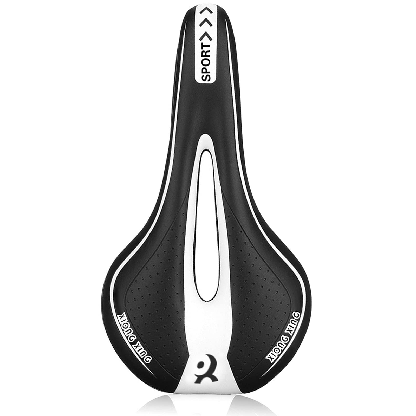 Premium Comfort Bike Seat - Gel Padded, Breathable MTB & Road Bicycle Saddle for Men & Women - Universal Fit for Mountain, Folding, Hybrid Bikes - Ideal for Long Rides, Commuting & Outdoor Cycling Adventures (Multicolor)