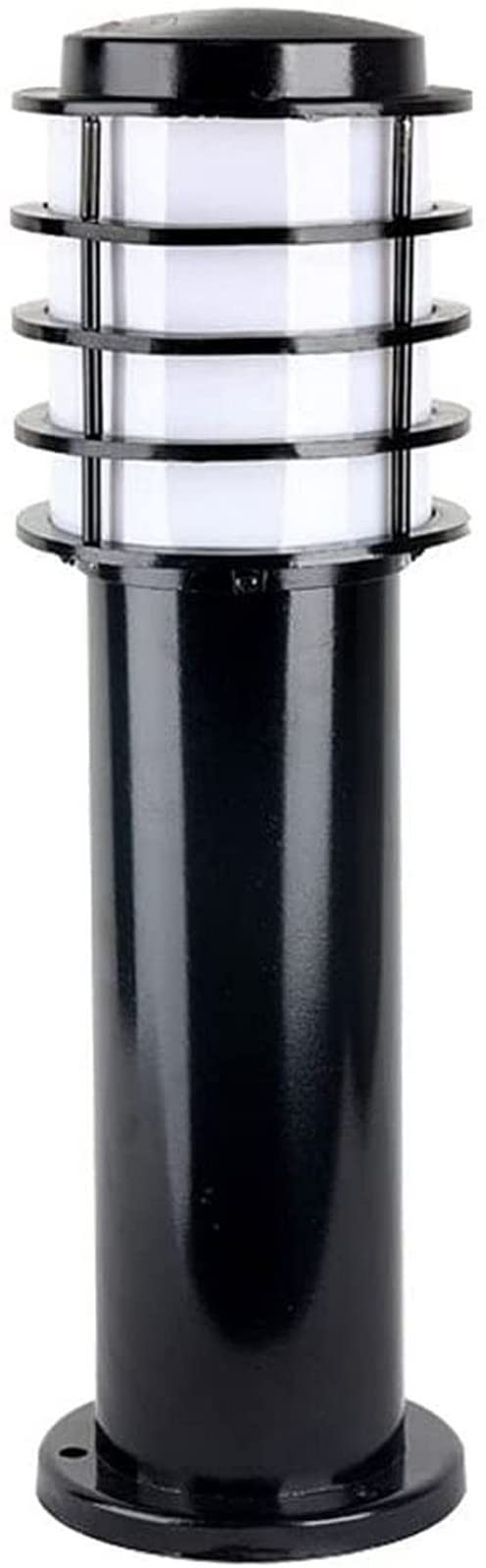 Waterproof Outdoor Post Light - Solar Powered Garden Pillar Lamp for Lawn, Deck, Fence & Courtyard | Weather-Resistant Landscape Lighting for Pathways, Driveways & Outdoor Decor