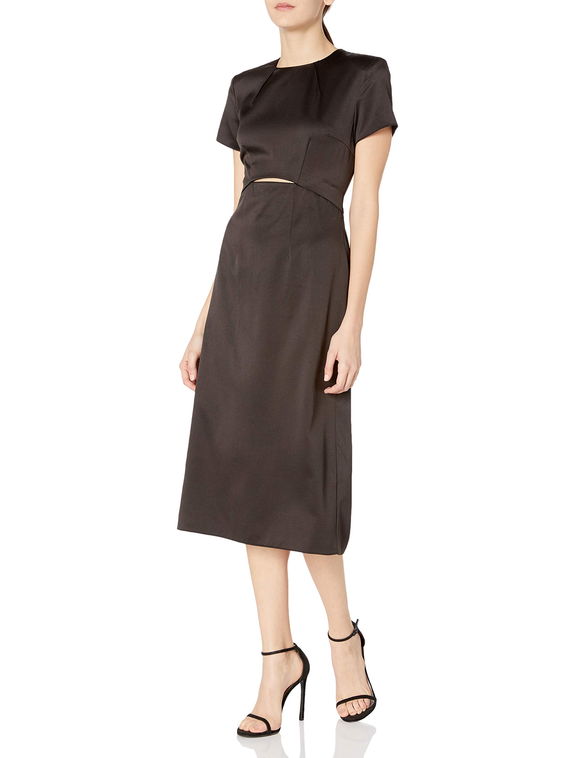 Elliatt Women's Priscilla Cap Sleeve Cut Out Midi Sheath Dress - Elegant Party & Cocktail Attire for Weddings, Dinners & Special Occasions