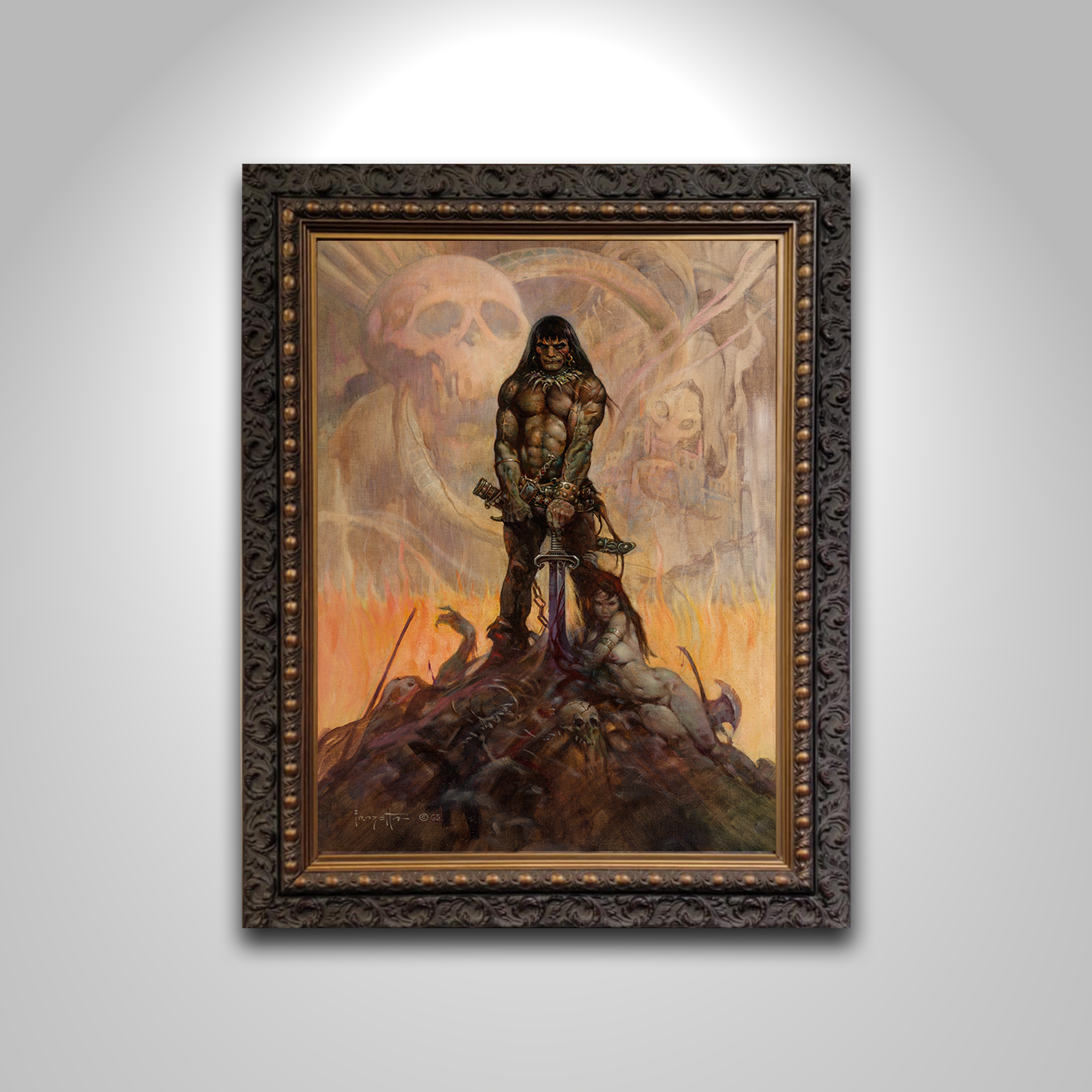 Master's Collection: The Barbarian - Premium Action Figure for Collectors | Perfect for Display, Gifts & Role-Playing Scenes