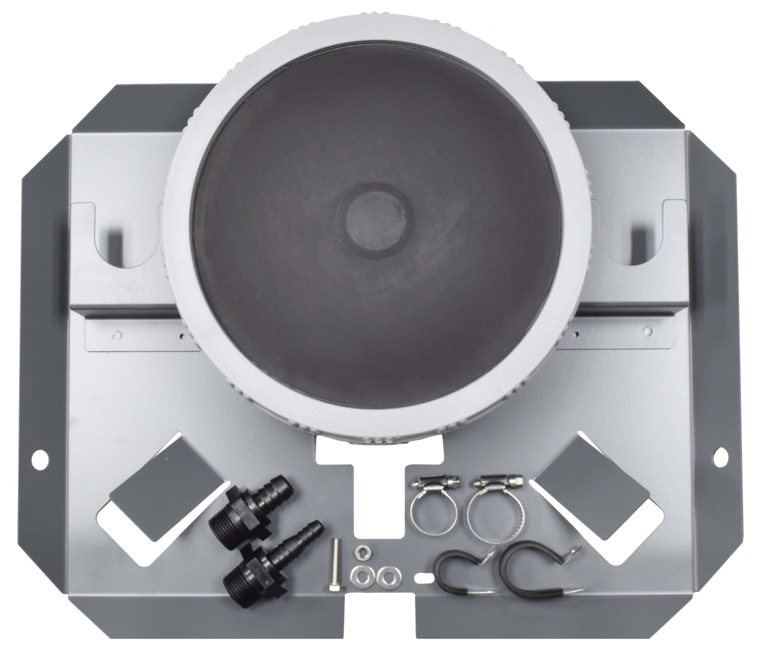 EasyPro QS1 Quick Sink Self-Weighted Diffuser Assembly - Low Maintenance Lake & Pond Aeration System with EPDM Rubber Membrane for Subsurface Oxygenation | Perfect for Water Gardens, Fish Ponds & Aquatic Ecosystems