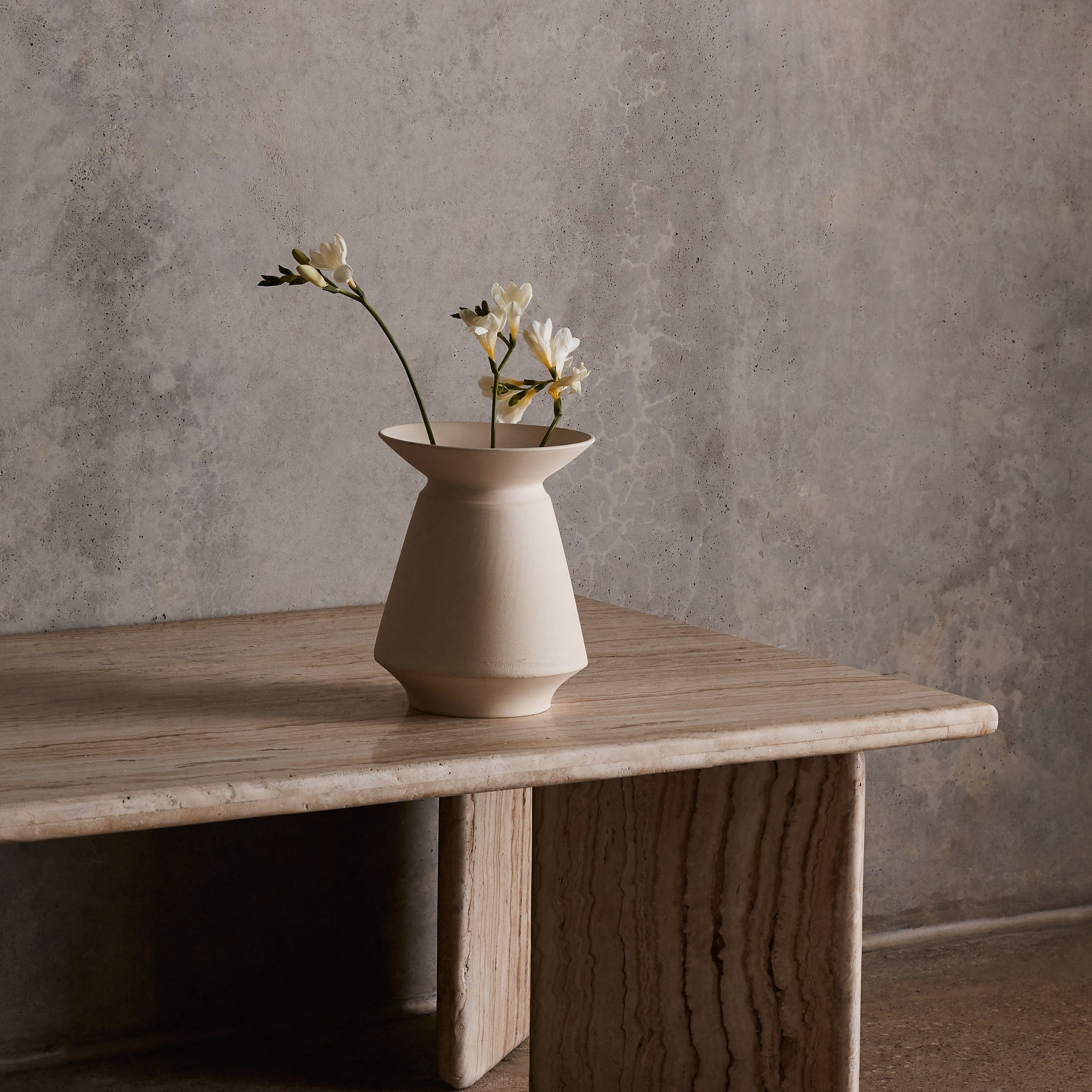 Alameda Vase - Elegant Handcrafted Ceramic Flower Vase for Home Decor, Wedding Centerpiece & Gift Idea