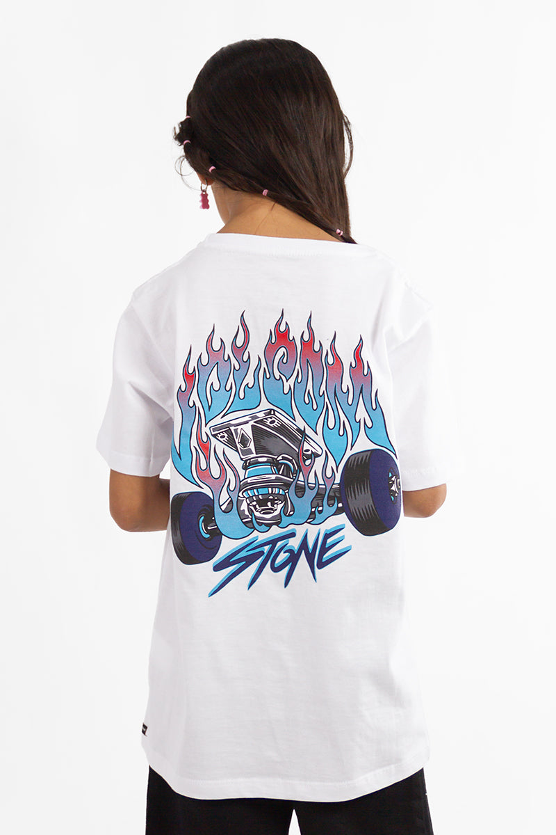 Volcom Kids Printed T-Shirt for Boys & Girls | Soft Cotton Short Sleeve Tee | Casual Wear, School, Playtime & Everyday Outfits