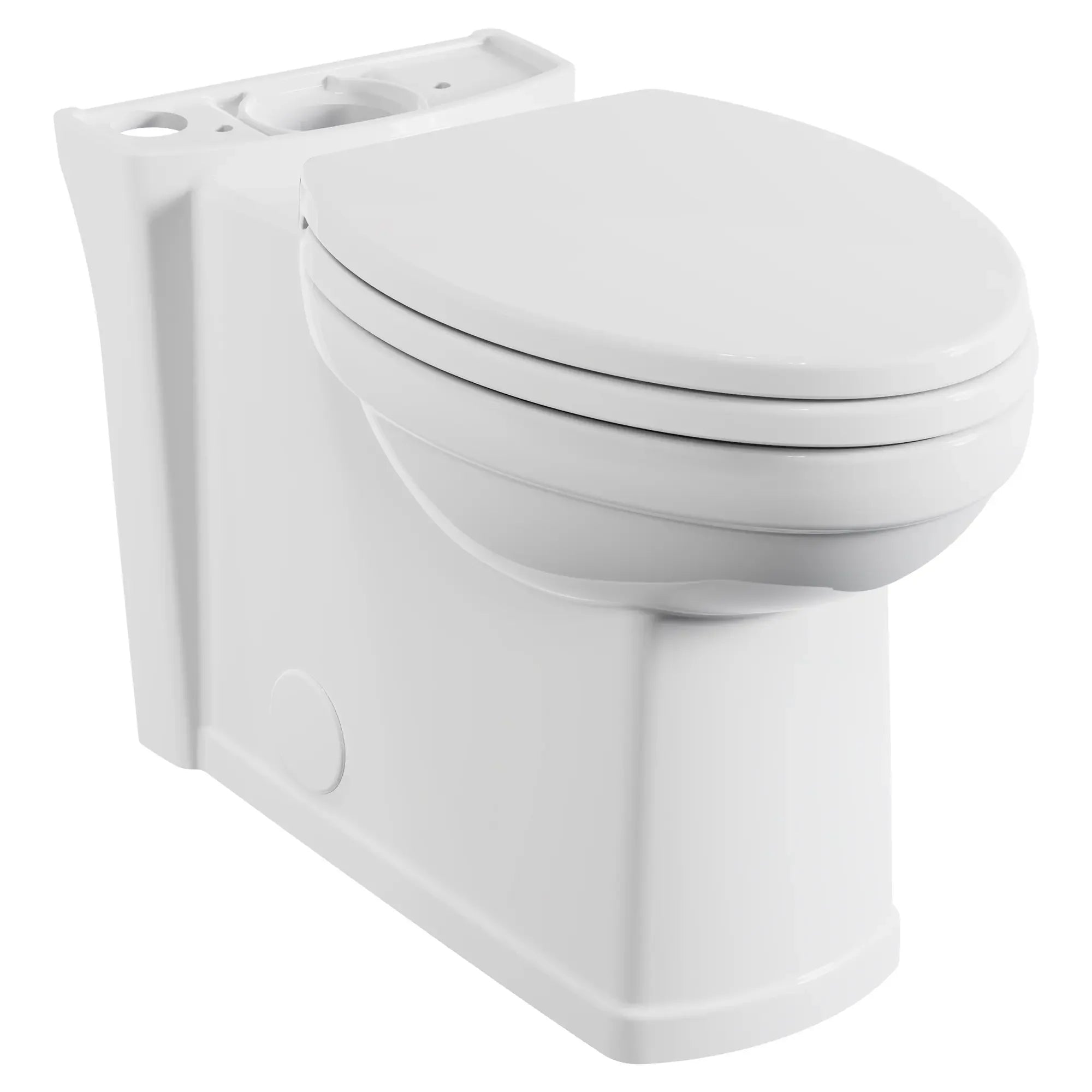 Estate® Skirted Chair Height Elongated Toilet Bowl with Comfortable Seat - Perfect for Modern Bathrooms & ADA Compliant Restrooms