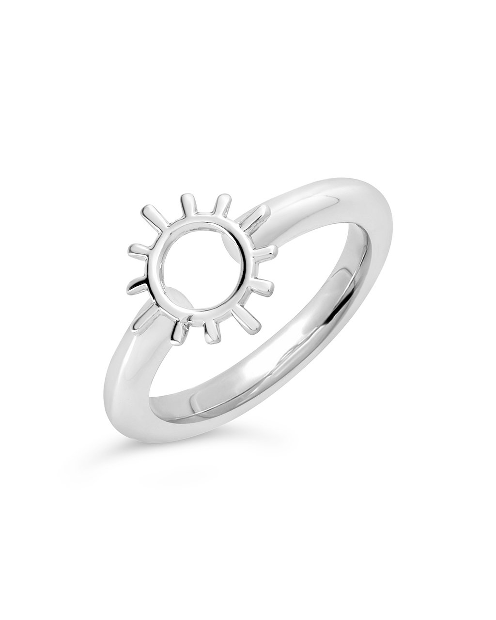 Open Sun Ring - Elegant Gold Plated Sunburst Statement Ring for Women, Boho Chic Jewelry for Everyday Wear, Perfect for Parties, Weddings & Special Occasions