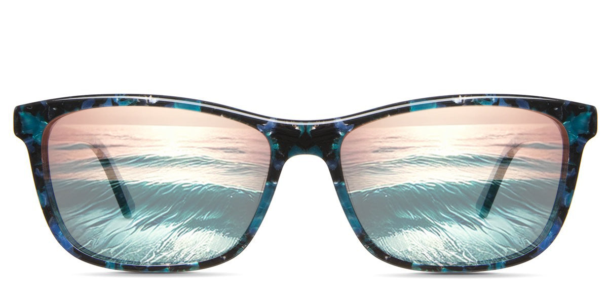 Walcott Women's Prescription Tinted Sunglasses – UV Protection & Stylish Frames for Driving, Outdoor Activities & Fashion