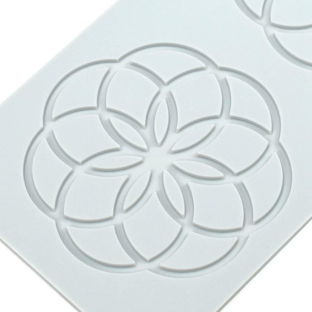 3D Hollow Leaf Fondant Lace Mold - Multi Leaves Flower Silicone Baking Molds for Cake Decorating, Chocolate, Sugar Candy & Cupcake - 7.72x3.8x0.12 Inch - Perfect for Wedding Cakes, Birthday Parties & DIY Dessert Decorations