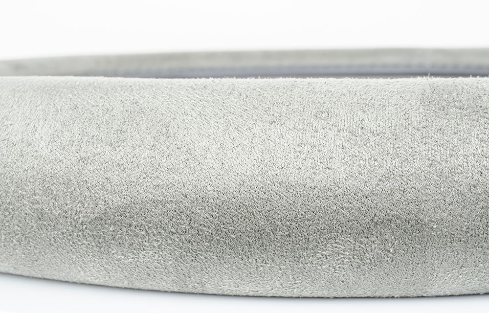 Custom Ultra-Soft Molded Steering Wheel Cover - Road Pilot Grey for Comfort Driving