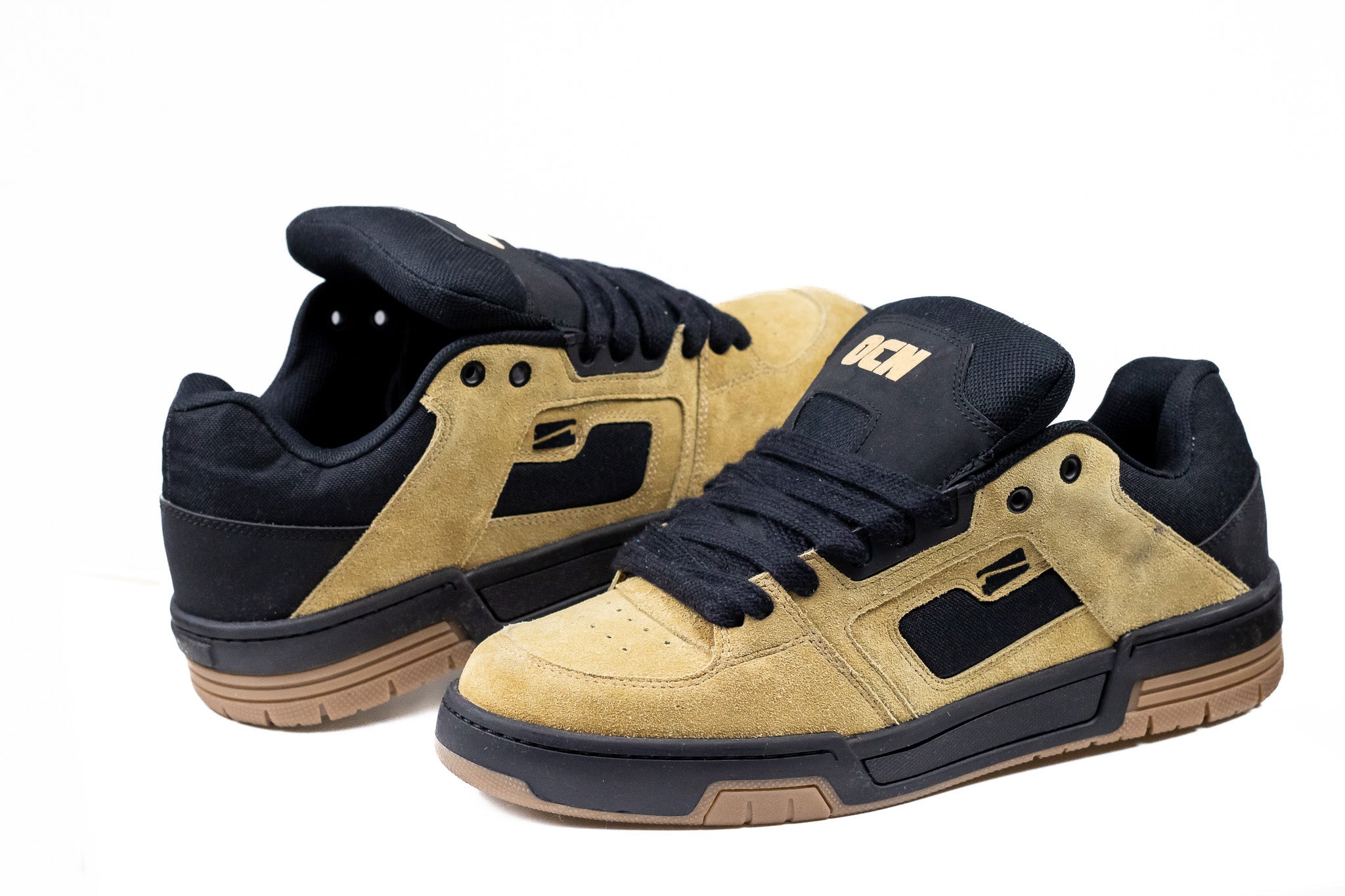 Ocn Kaos Black Caramel Sneakers - Stylish & Comfortable Men's Running Shoes for Gym, Workout & Casual Wear