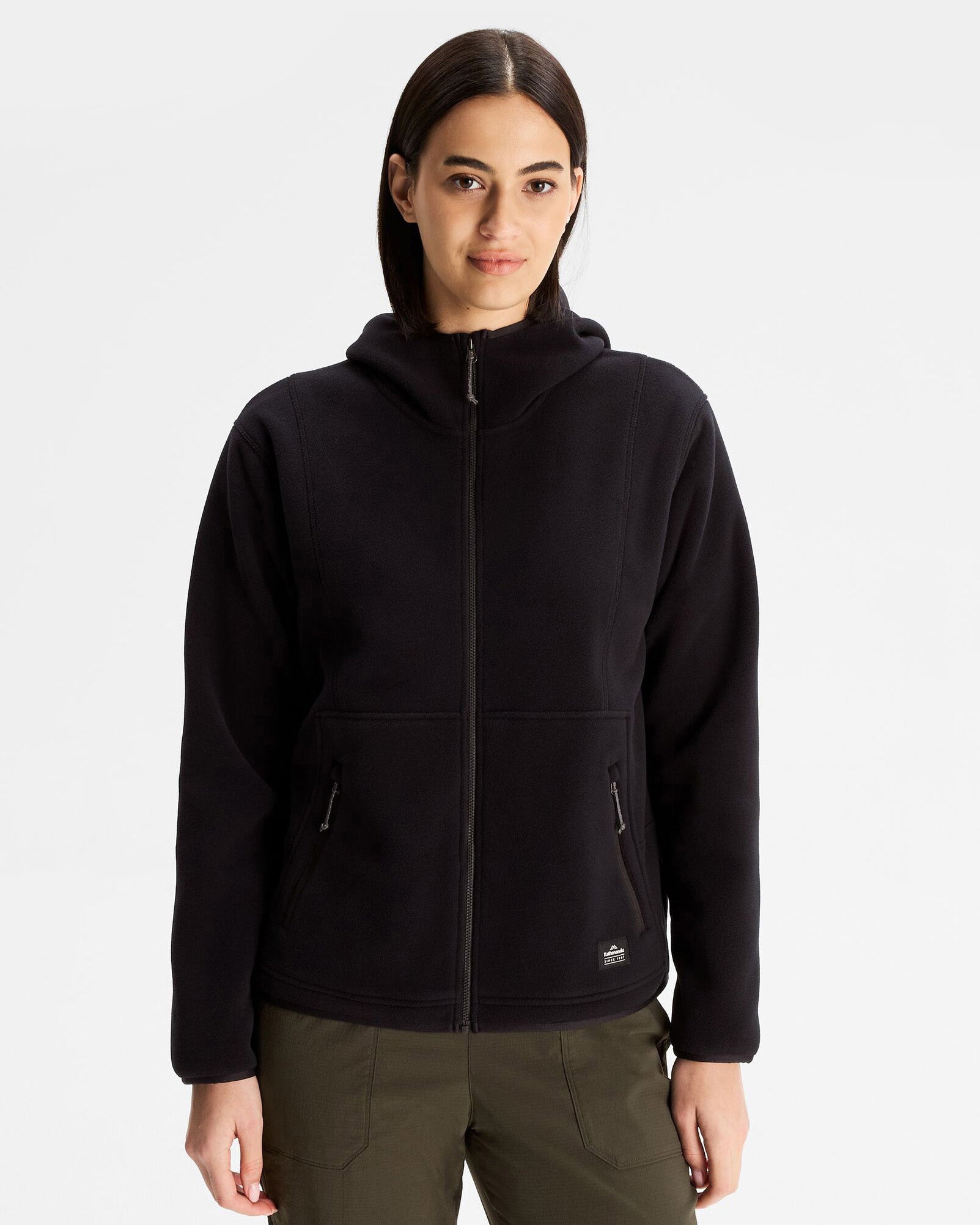 Ridge Retro 200 Primaloft Women's Winter Jacket - Black | Waterproof Windproof Insulated Coat for Outdoor Activities & Cold Weather