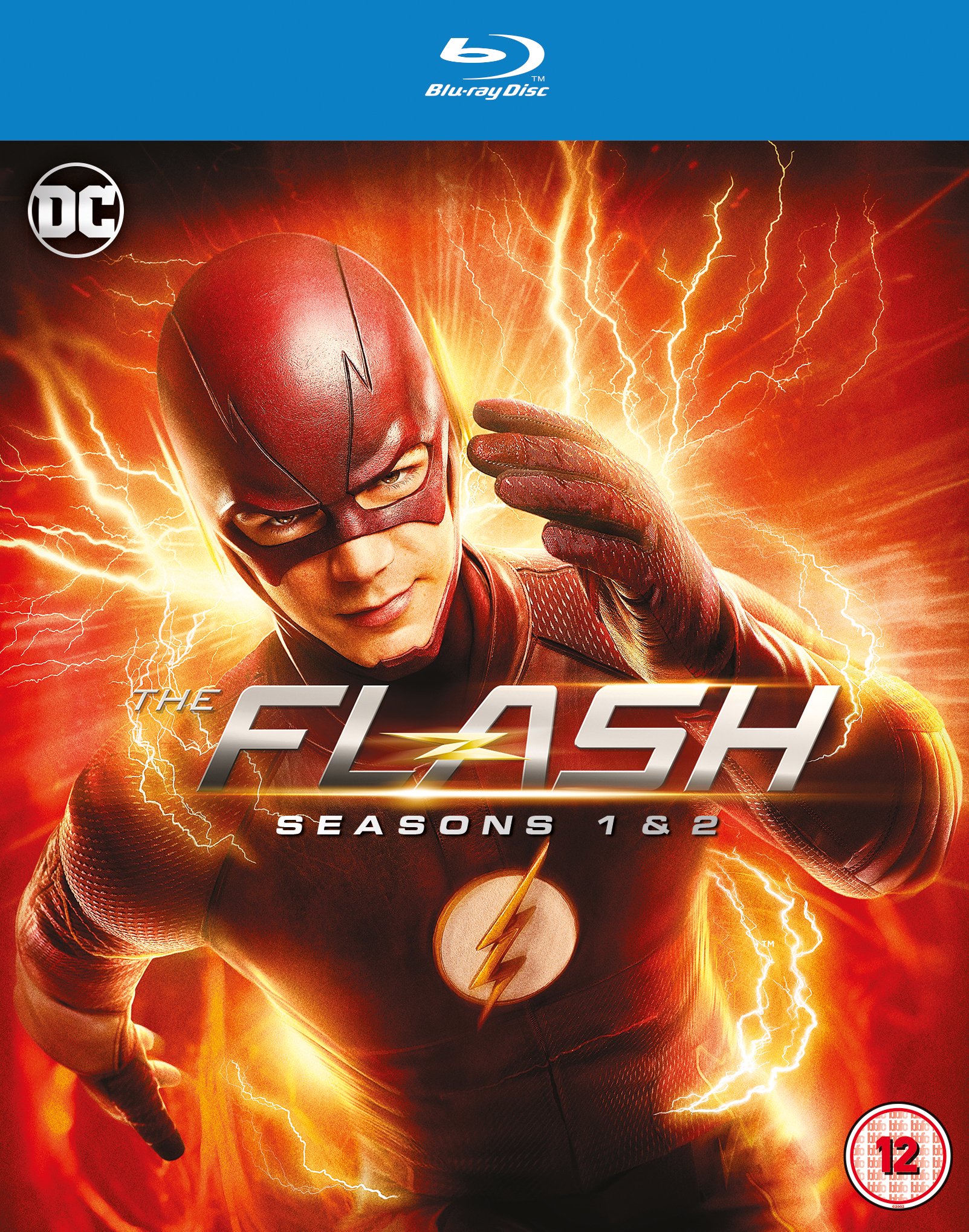 The Flash - Seasons 1 & 2 (2016) Complete DVD Box Set - Region Free - Perfect for Binge-Watching & DC Superhero Fans