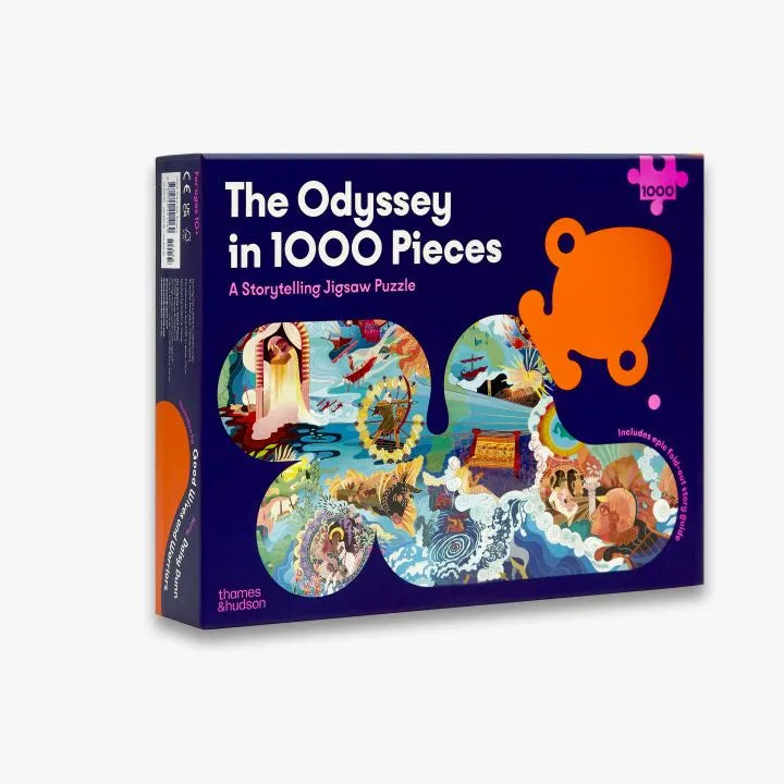 The Odyssey 1000-Piece Jigsaw Puzzle – Epic Greek Mythology Adventure for Adults & Teens – Perfect for Family Game Night & Stress Relief