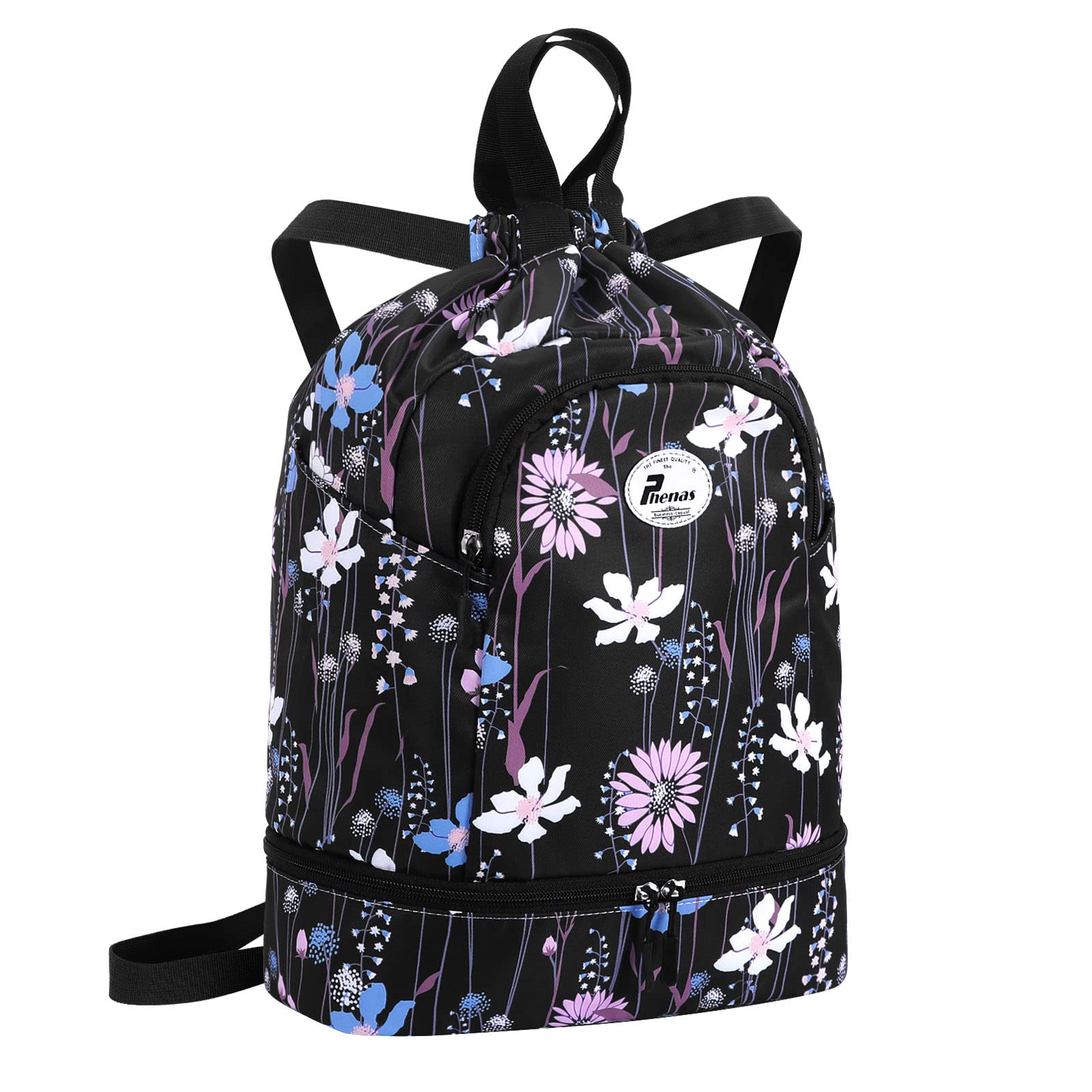 Waterproof Drawstring Backpack - Lightweight Sports Sackpack for Gym, Beach & Outdoor Activities