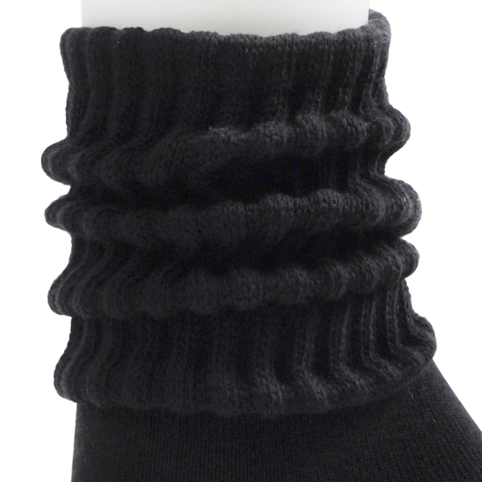Intgoodluckycc Women's Slouch Scrunch Socks - High Tube Socks for Casual Wear, Fashion Outfits & Everyday Comfort