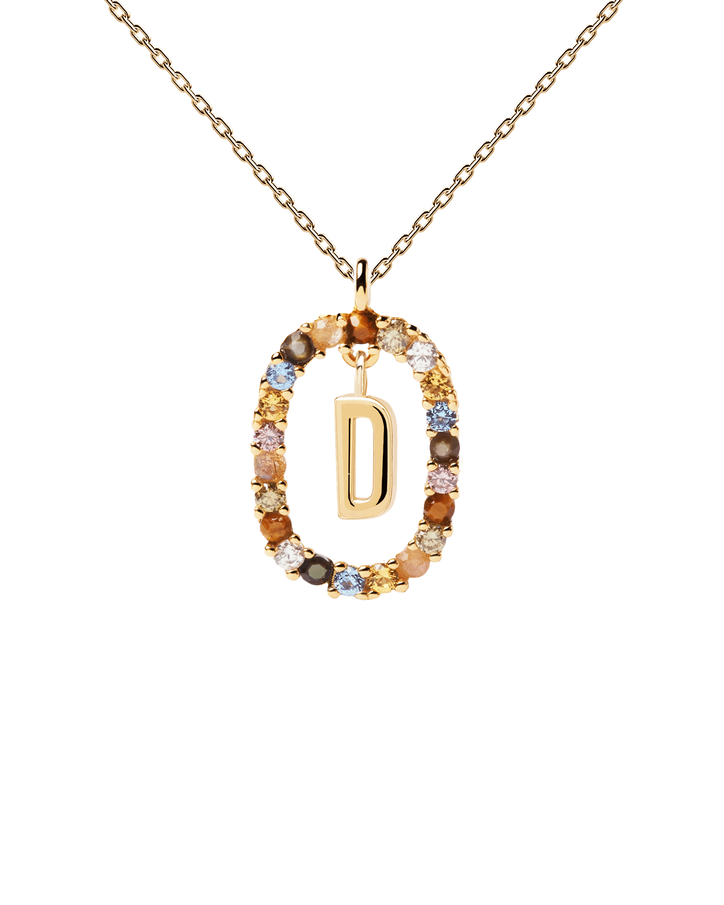 D Initial Necklace for Women - Personalized Alphabet Letter D Pendant Jewelry - Perfect for Gifts, Birthdays, Anniversaries & Everyday Wear