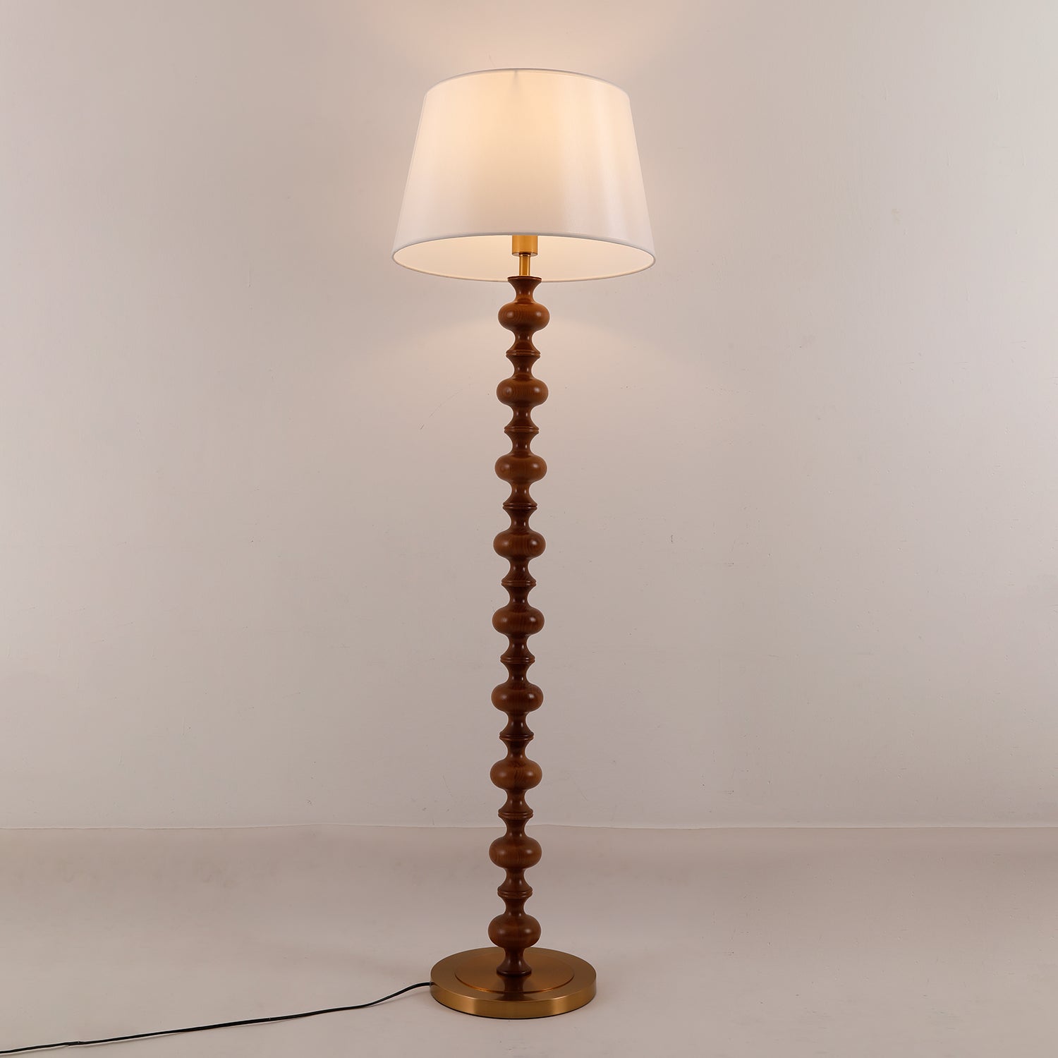 Walnut Color & White