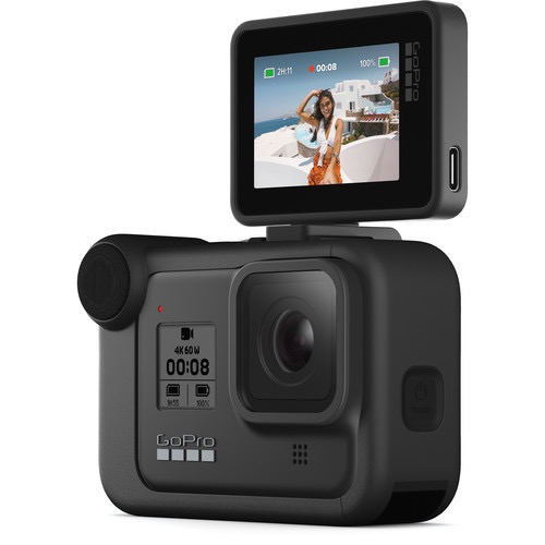 GoPro Display Mod for HERO8 & HERO9 Black - LCD Touchscreen Upgrade for Vlogging, Live Streaming & Action Photography
